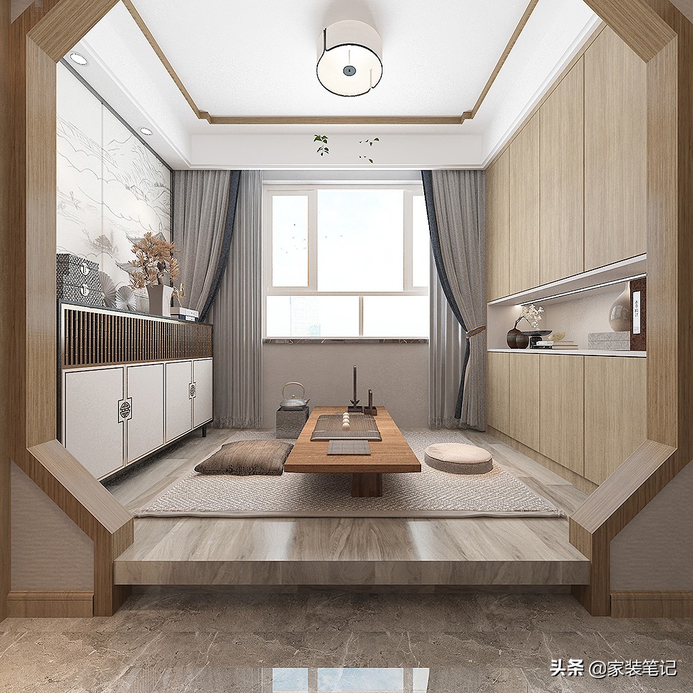 适合年轻人温馨新中式装修小户型,新中式新房装修设计哪款好看