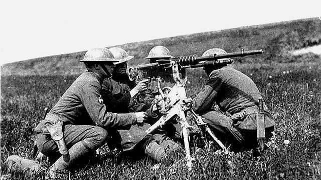 哈奇开斯m1914重机枪的由来,哈奇开斯重机枪图片大全
