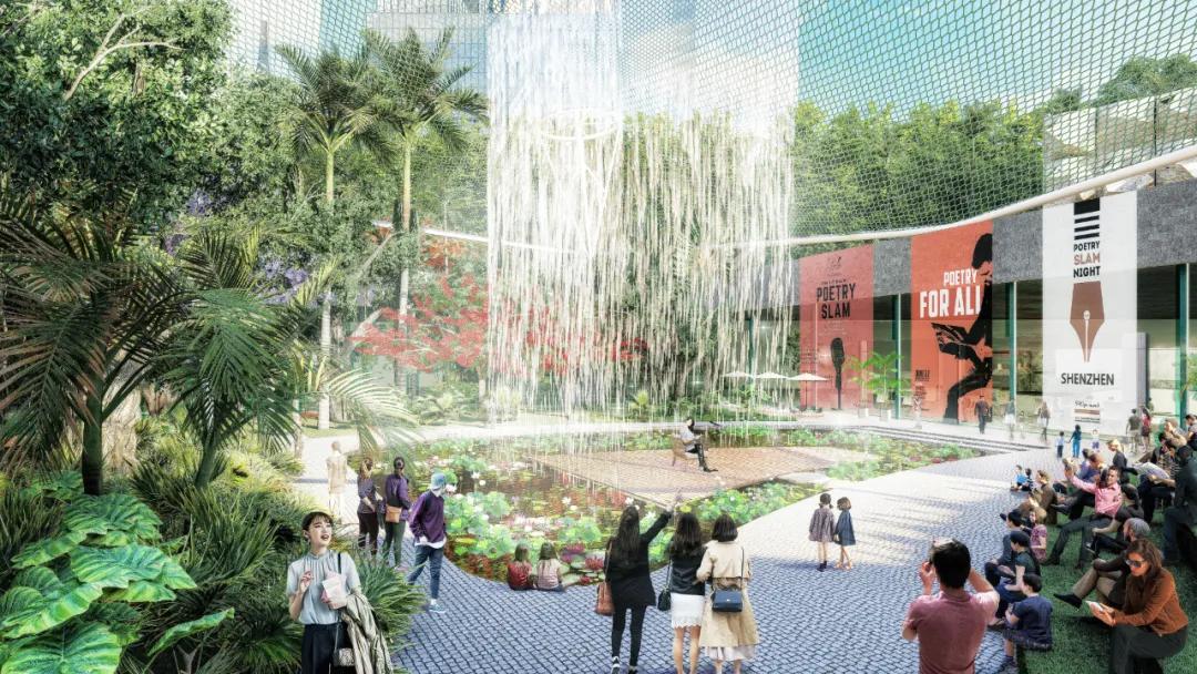 深圳湾超级总部基地绿化,深圳湾超级基地