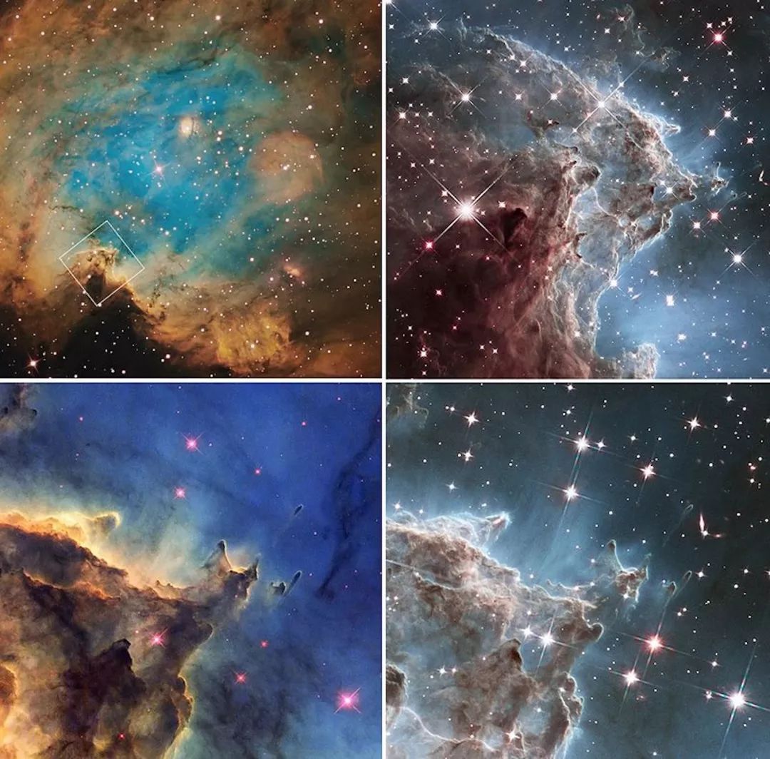 哈勃拍到了宇宙最深处的光学景象,哈勃升空30年的星系