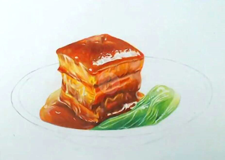 彩铅手绘入门教程零基础,彩铅怎么弄胭脂红