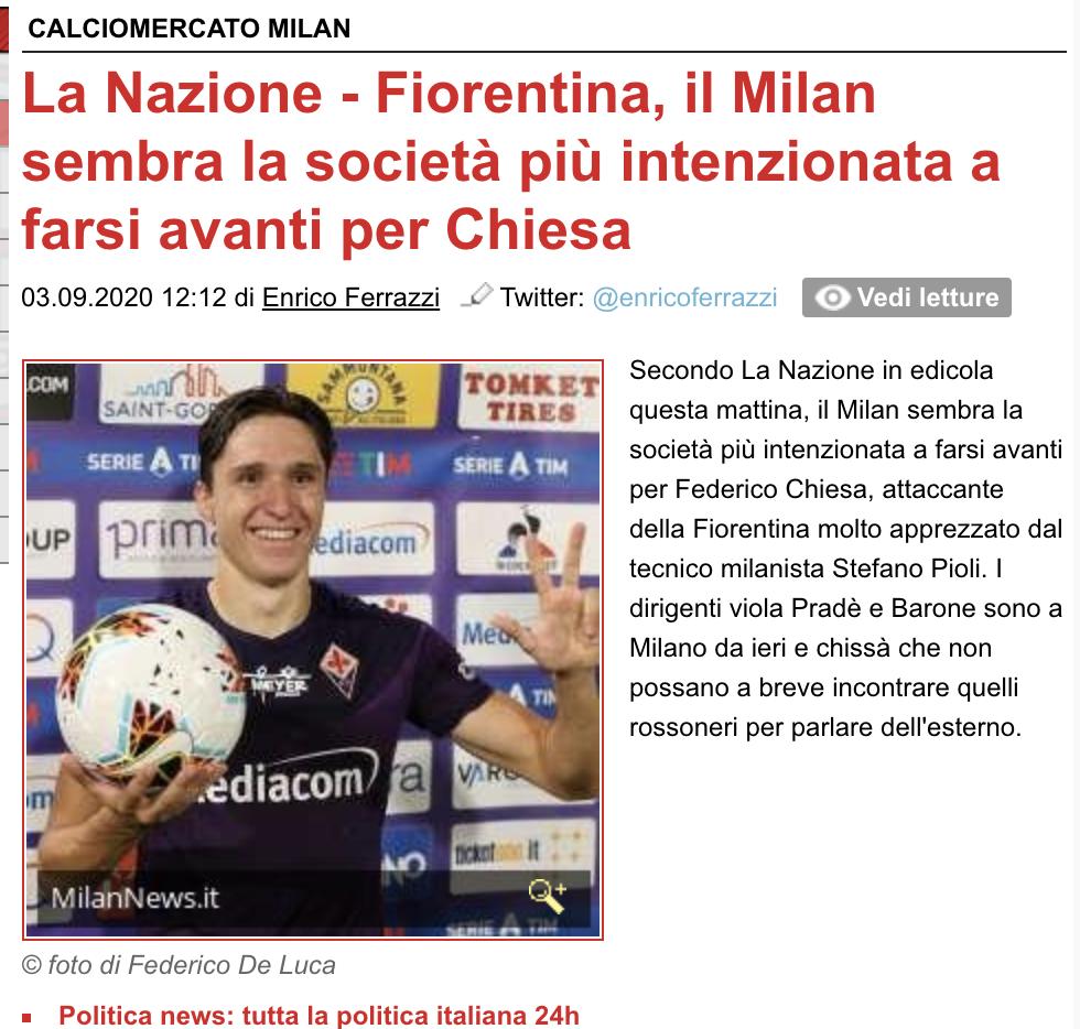 马尔蒂尼基耶萨,马尔蒂尼和ac米兰矛盾