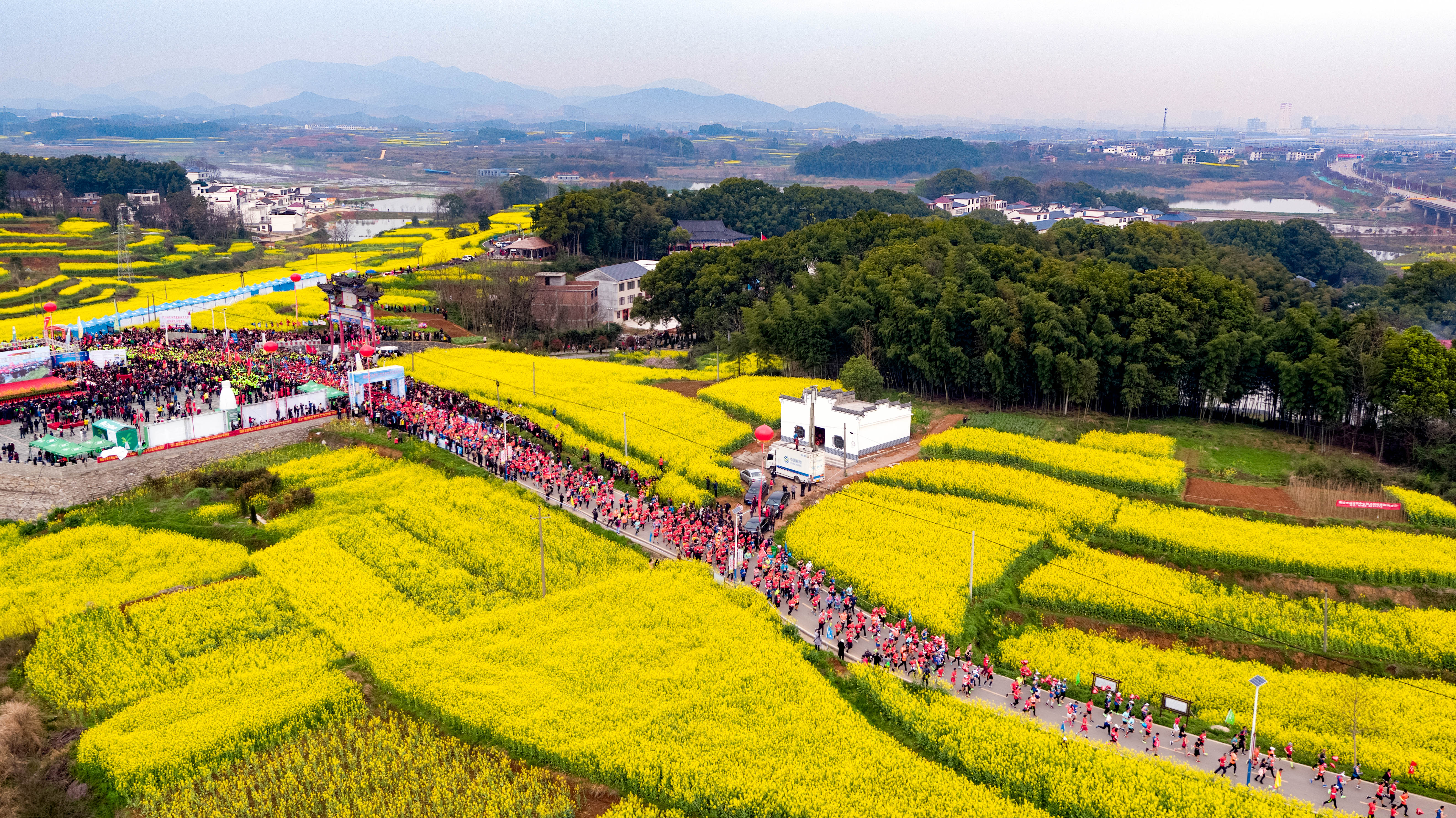 江西九江瑞昌半程马拉松直播,南昌鄱阳湖生态马拉松开跑