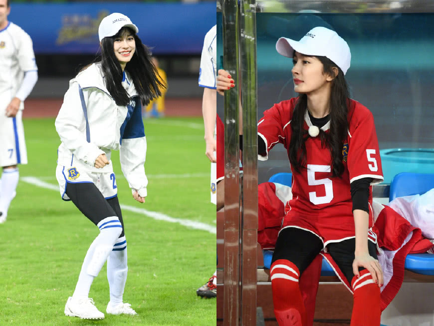 杨幂和baby同穿唯美星空裙,杨幂与杨颖同框运动鞋