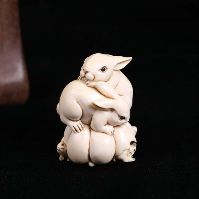 耗时3年才完成的猛犸牙雕作品,猛犸牙雕彩刻