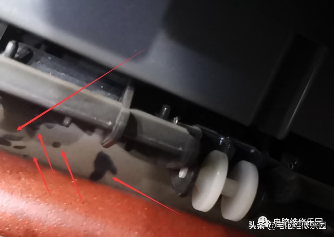 兄弟dcp1608打印机自动清洗步骤,兄弟7080打印机出纸太脏