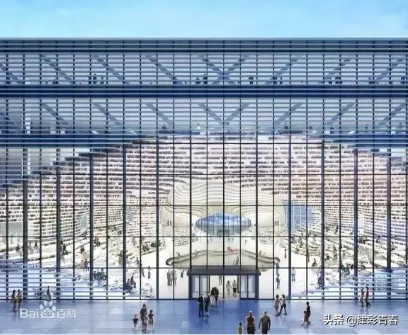 天津新文旅地标,天津文化中心建设照片