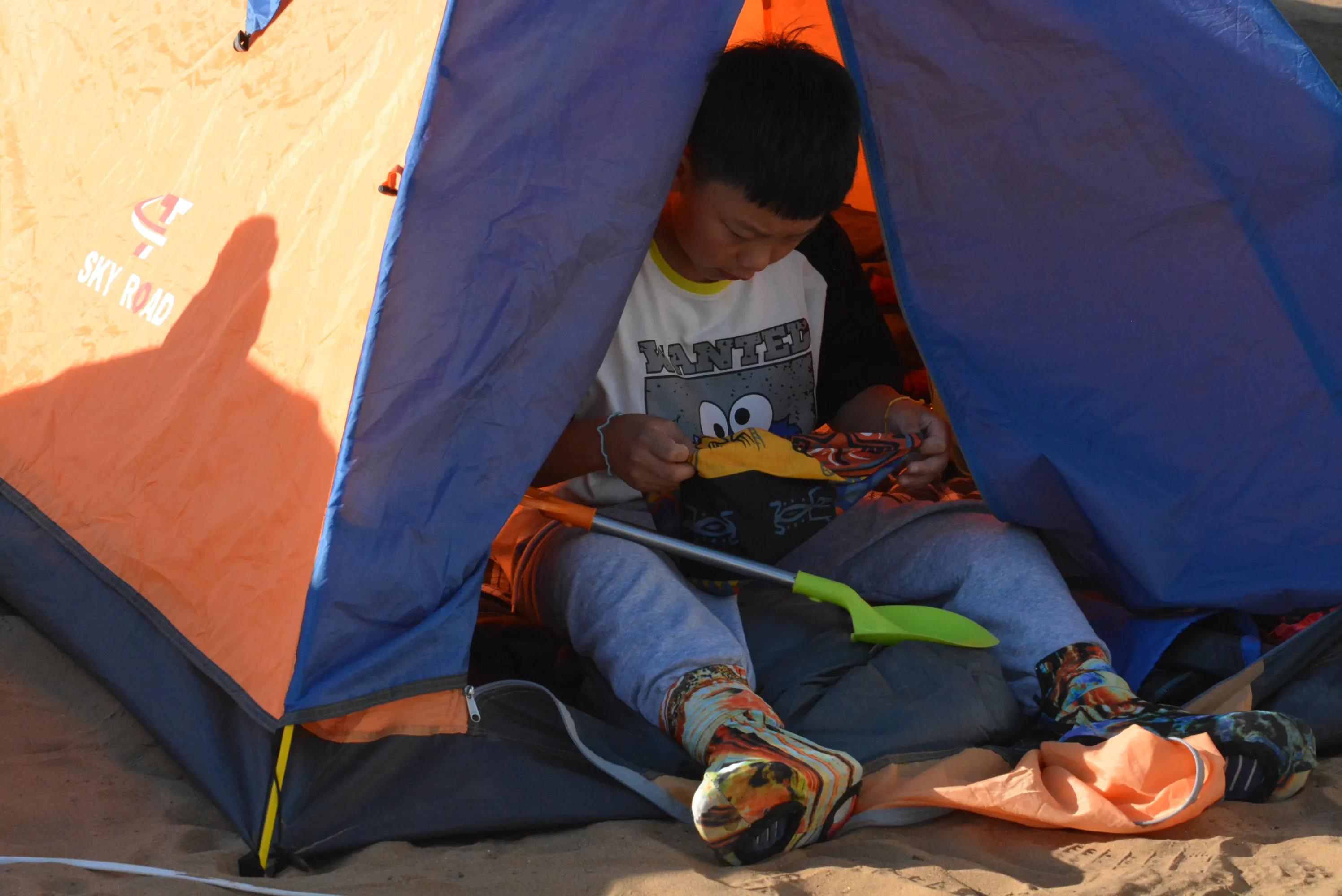 为我们的沙漠徒步画上圆满的句号