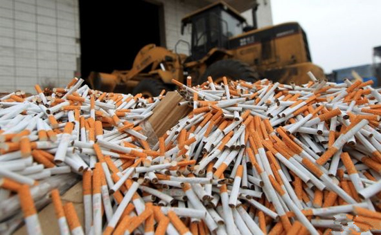 中国假香烟,中国假烟打击力度