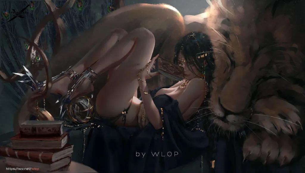 原画师wlop,wlop画师最新作品