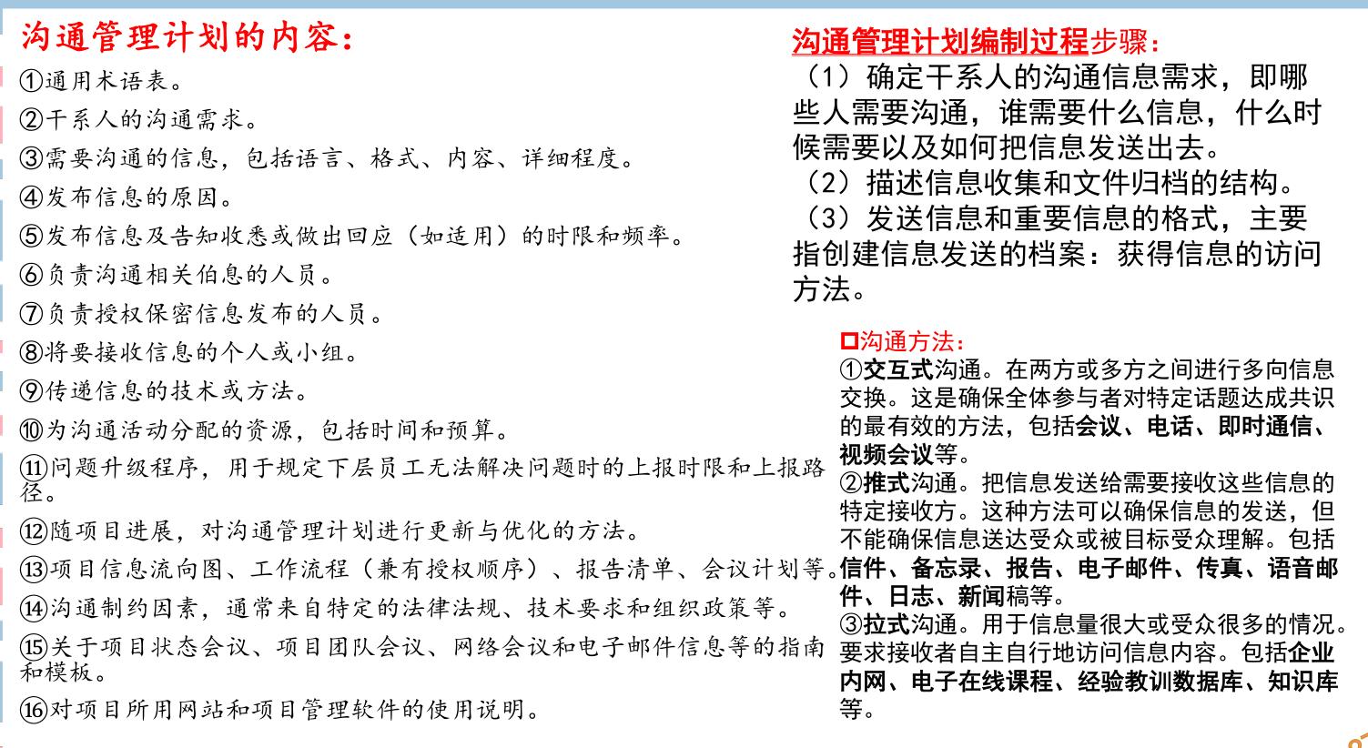 软考信息管理师论文范文,软考沟通管理计划内容