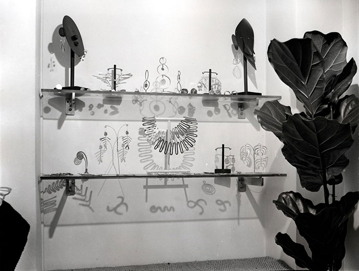 亚历山大考尔德,亚历山大·考尔德的雕塑作品