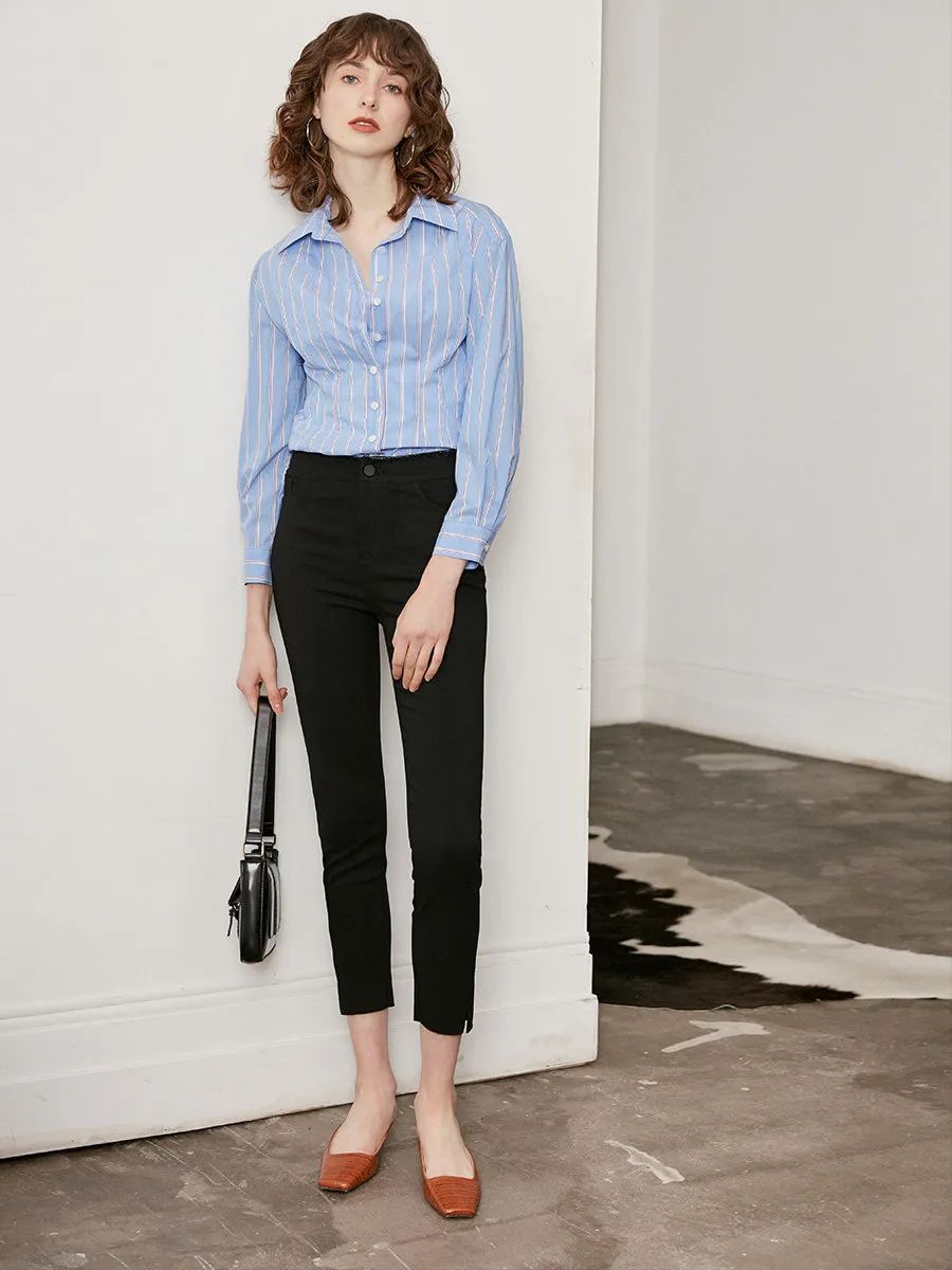 好穿还显瘦的魔术裤推荐,显瘦魔术裤百搭裤子铅笔裤