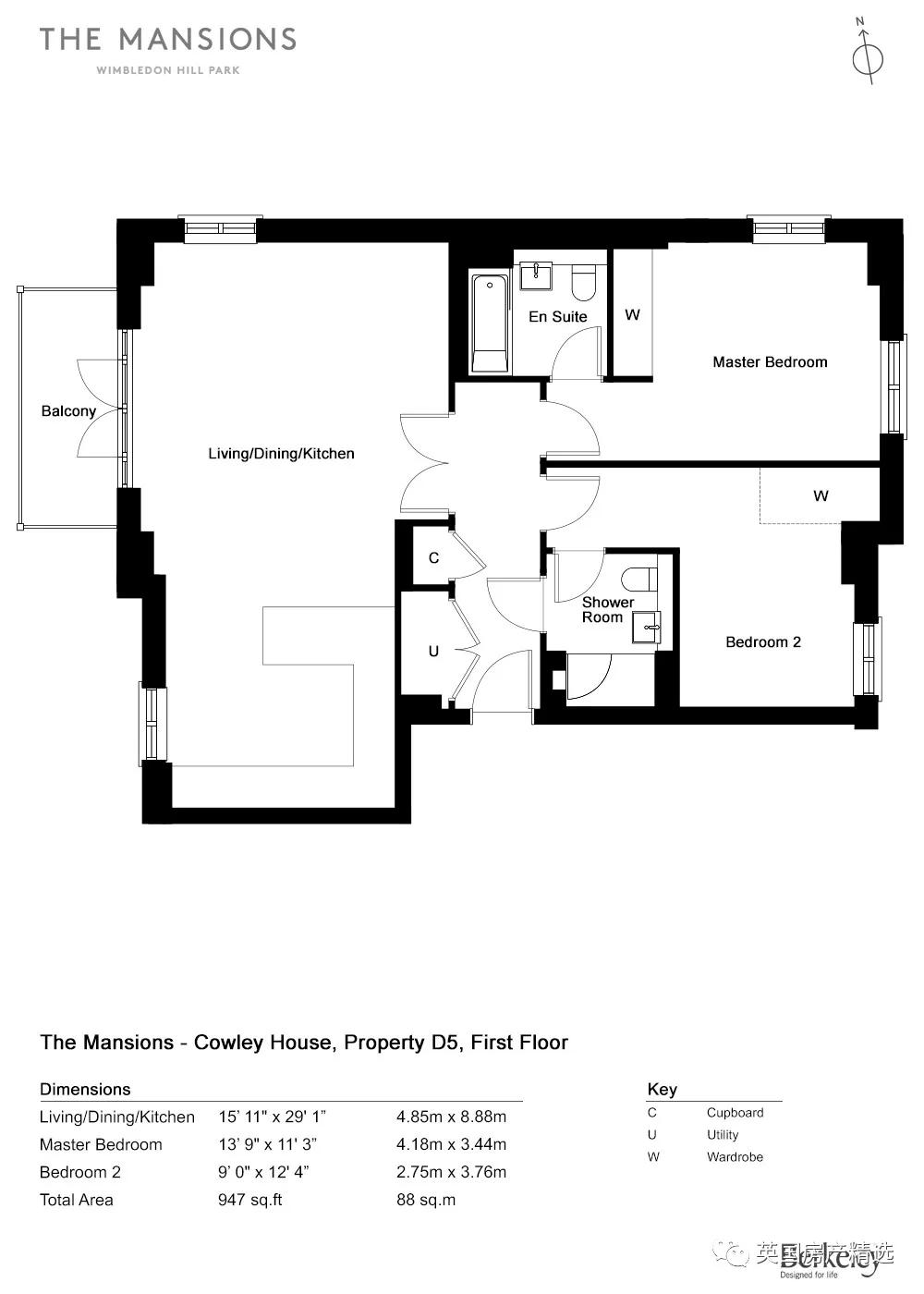 伦敦最顶级的学区房,英国伦敦市中心近顶级学校的住宅
