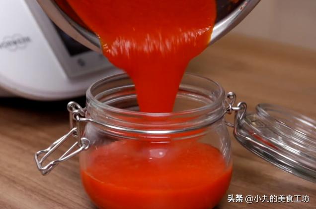 在家自制番茄酱无任何添加剂,不加任何配料的番茄酱教程