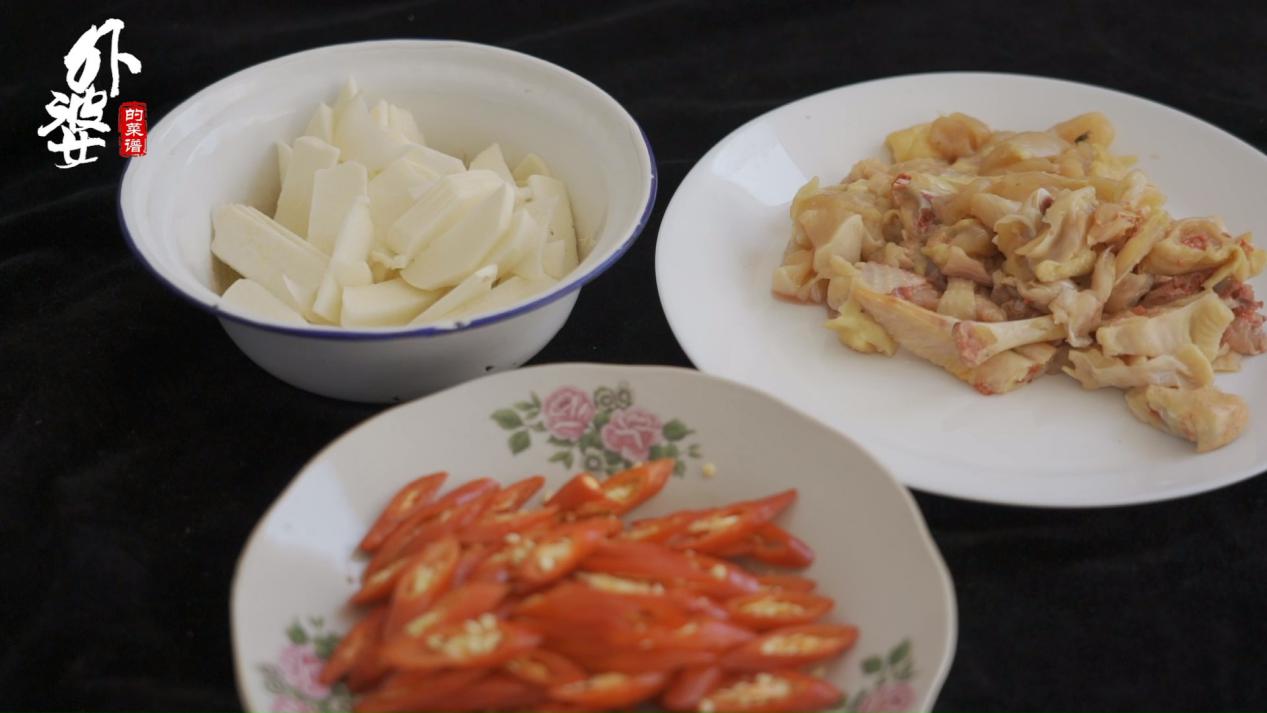 江西客家菜炒凉薯,江西特色凉薯