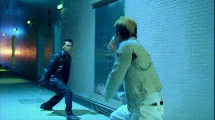 甄子丹杀破狼与吴京对打片段,棍法对决甄子丹完整版