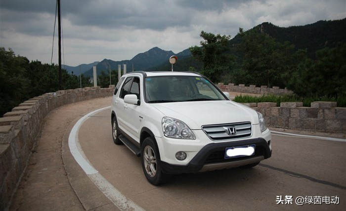 情怀老车第一代本田crv,老车情怀本田crv