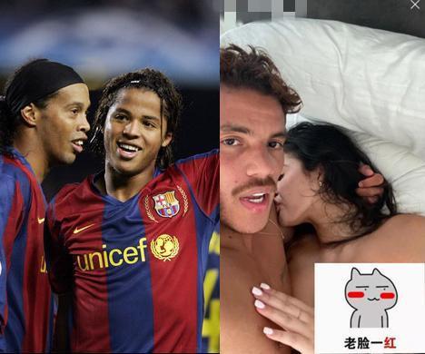 桑托斯INS晒不雅床照，与美国混血女模光身嬉戏，画面辣眼秒*帖删**