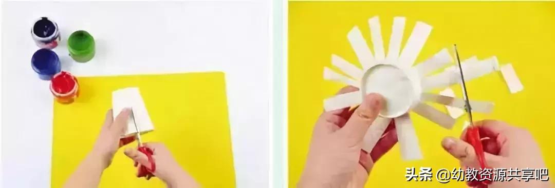 蛋壳纸杯做的简易手工,用蛋壳做的站立手工作品