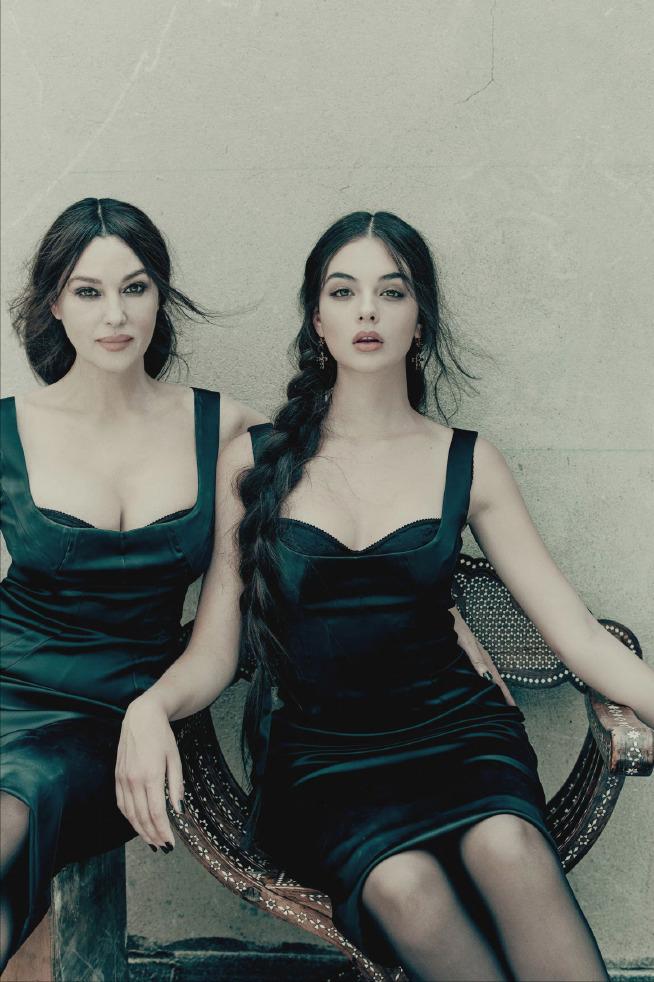 意大利女神莫妮卡·贝鲁奇，17岁女儿长得真漂亮，继承妈妈的美貌