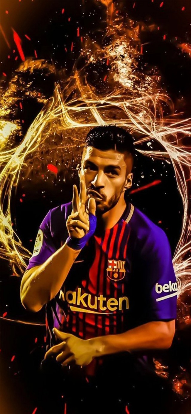 优阿星球壁纸,巴塞罗那梅西内马尔苏亚雷斯壁纸