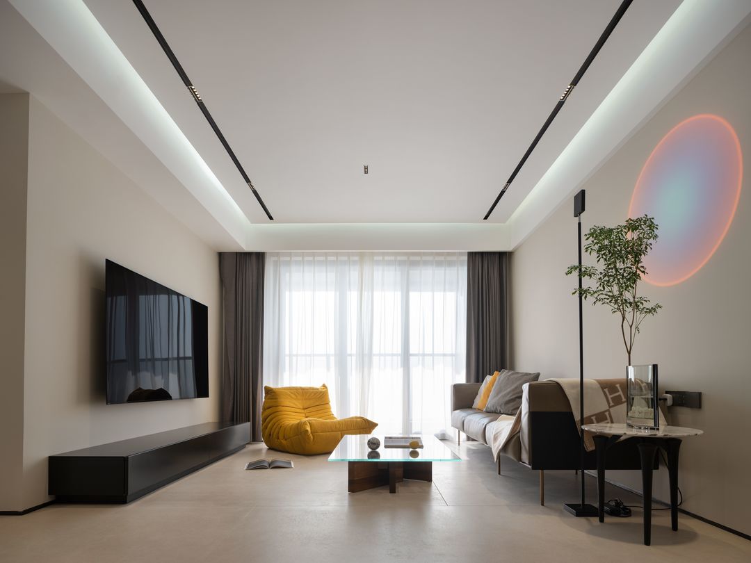 122四房二厅二卫装修现代轻奢风格,122三房二厅二卫装修效果