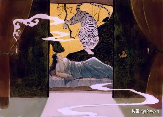 半路出家，成为最会画妖的插画师，一张插画就是别人的月薪
