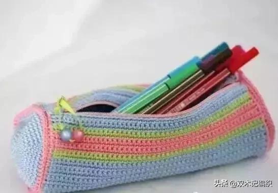这些毛线针织零钱包，笔袋，手机袋，挎包美炸了