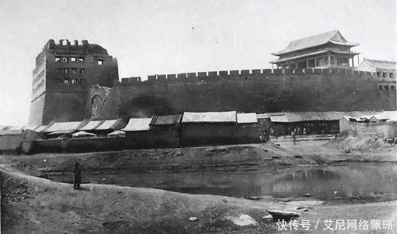 清末北京前门,清朝时期的北京朝阳门