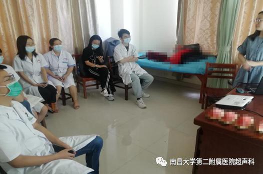 携手同行！南大二附院超声科专家指导江中二附院开展超声新技术