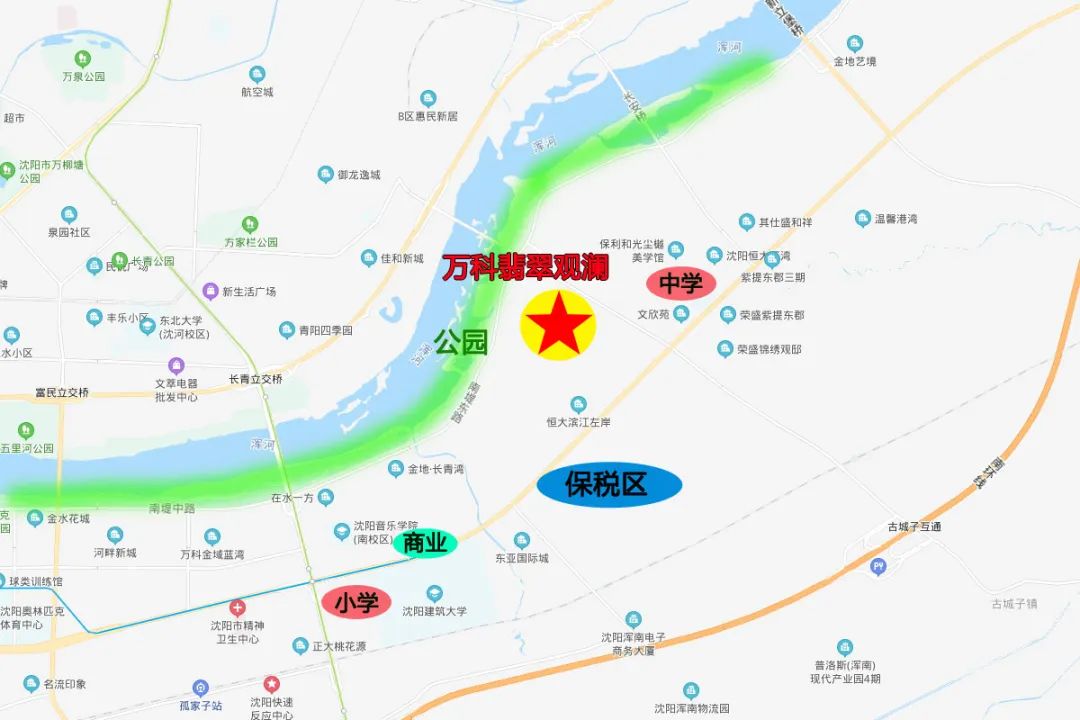 沈阳浑南河景房哪个最好,浑南270度河景房是哪个楼盘