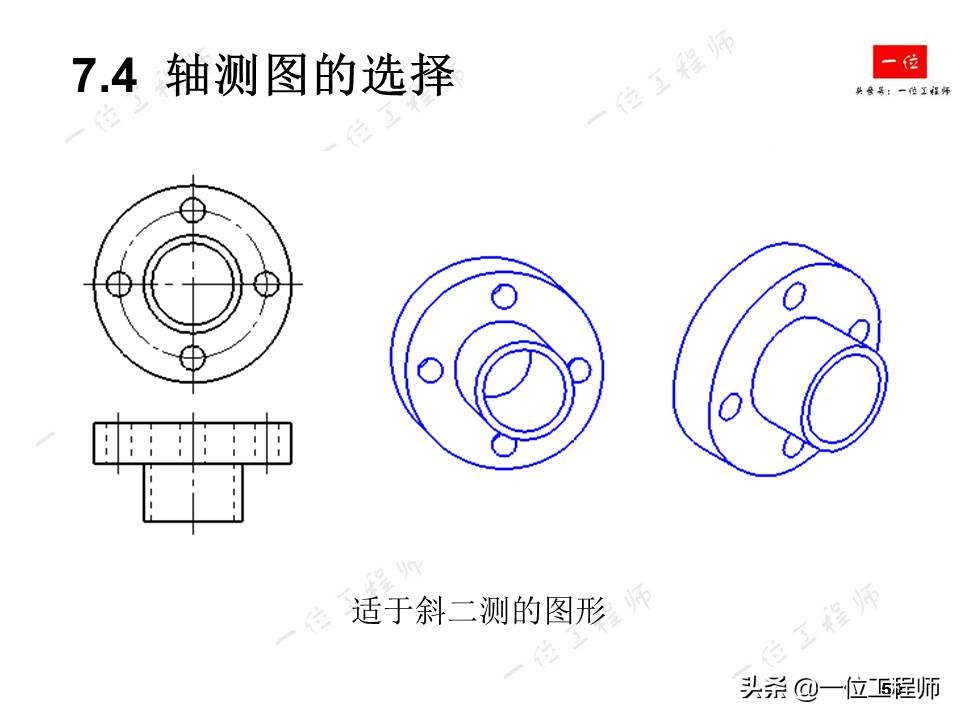画法几何轴测图期末速成,轴测图梯形画法教程