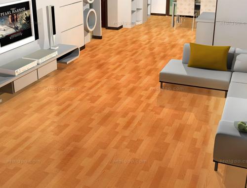 树胶实木地板,锁扣胶地板优缺点