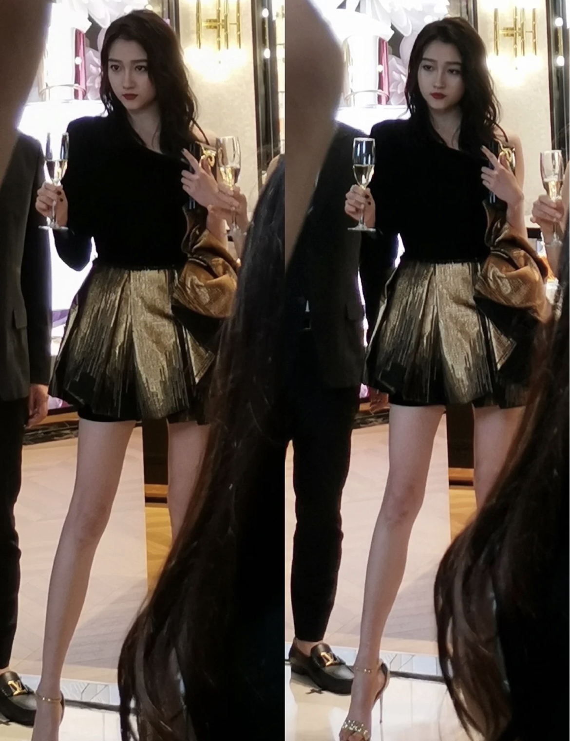 关晓彤穿一字肩白裙造型清纯,24岁的关晓彤有多迷人