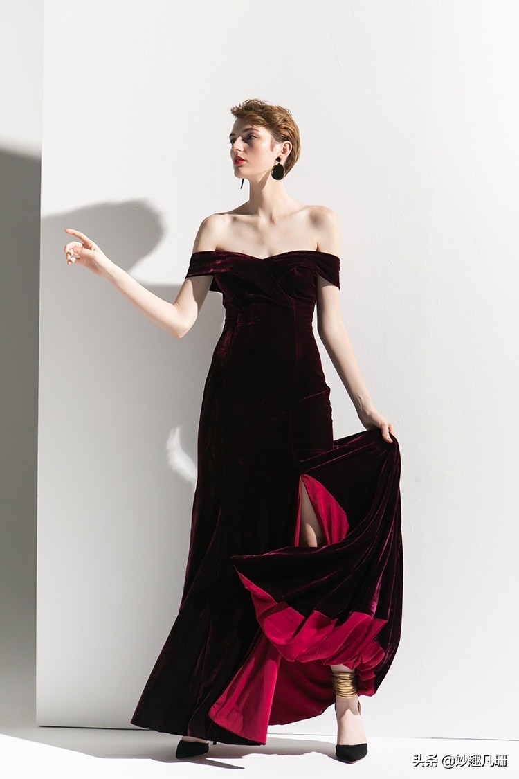 高端年会气质礼服推荐高级感,华丽设计感年会时尚轻奢高级礼服