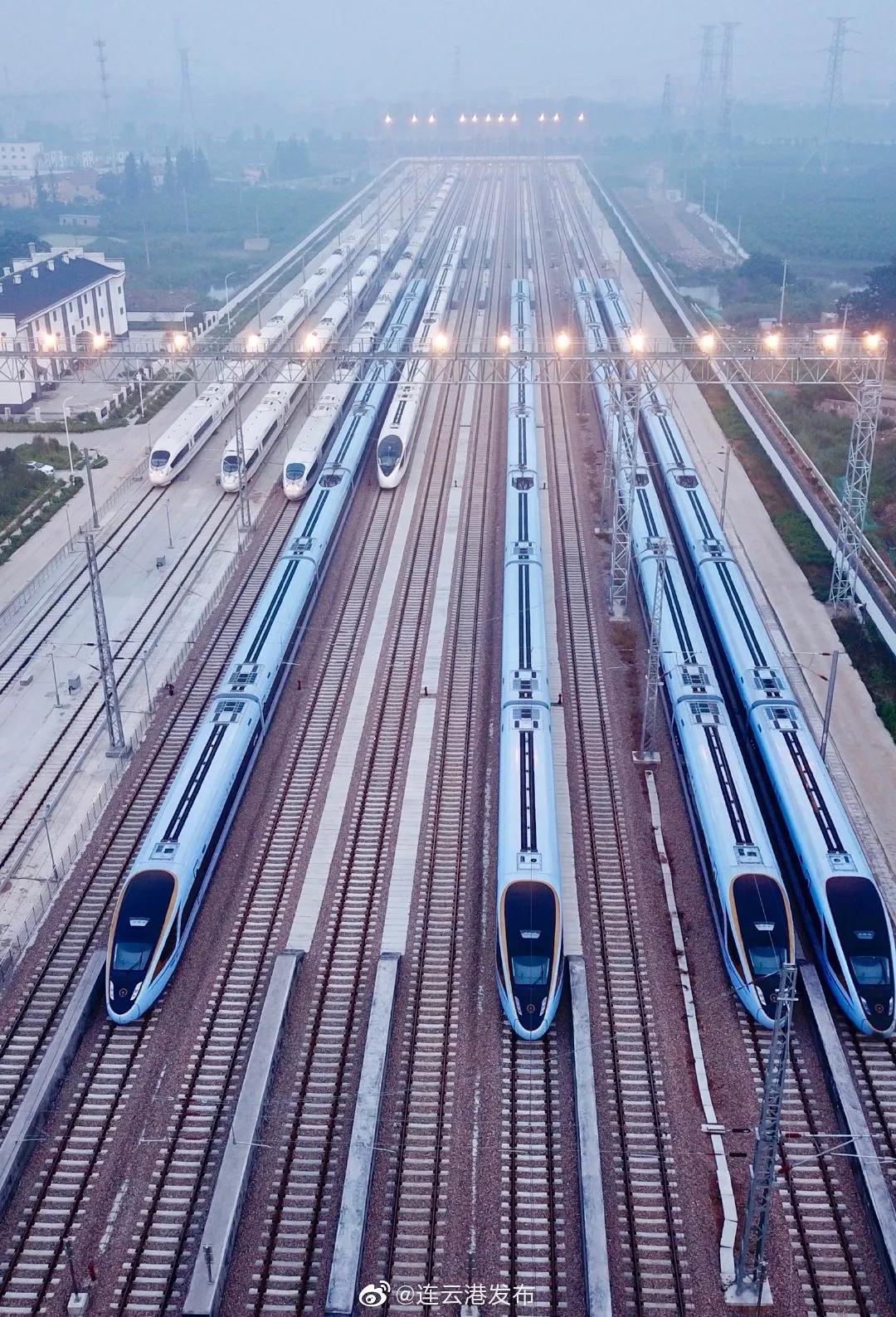 连云港动车存车场和谐号,连云港存车场