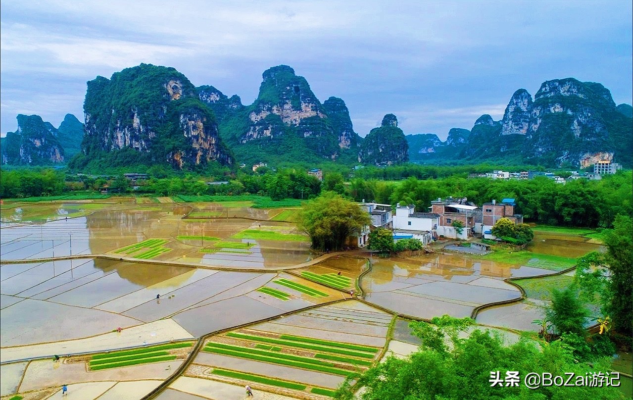 广西乡下田园最美风景图片,广西十大最美风景区