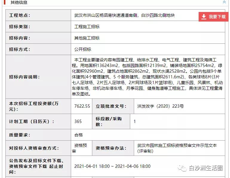 白沙洲的最近利好消息,白沙洲湿地公园