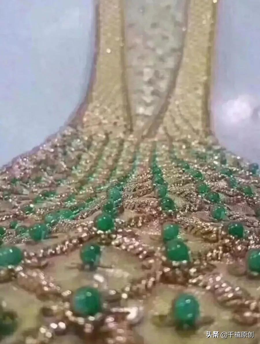 缅甸皇室珠宝,缅甸土豪结婚新娘首饰