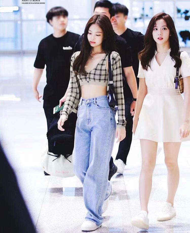 金智妮穿搭妆容,blackpinklovesickgirls金智妮分解