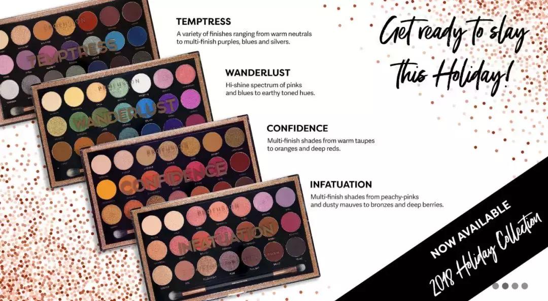 Tiny花草房｜PROFUSIONCOSMETICS节日系列眼影大盘官方试色详解