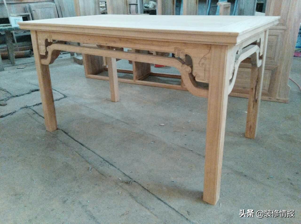 看一下家具是怎么做出来的,十款值得买的老榆木家具