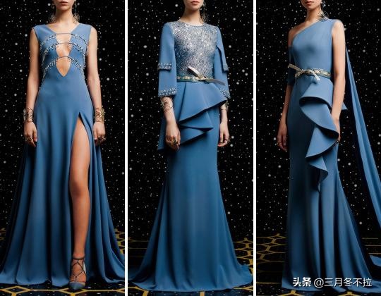 欧洲奢华礼服,中东风格的服装