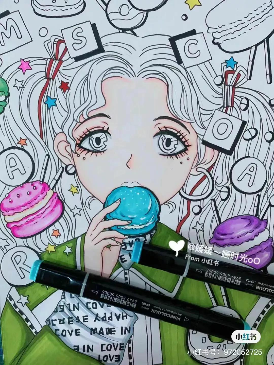 黑白线描画装饰画很简单,创意黑白线描装饰画100幅教程