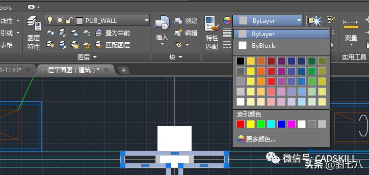 cad各种线型线宽标准,cad修改线型和颜色