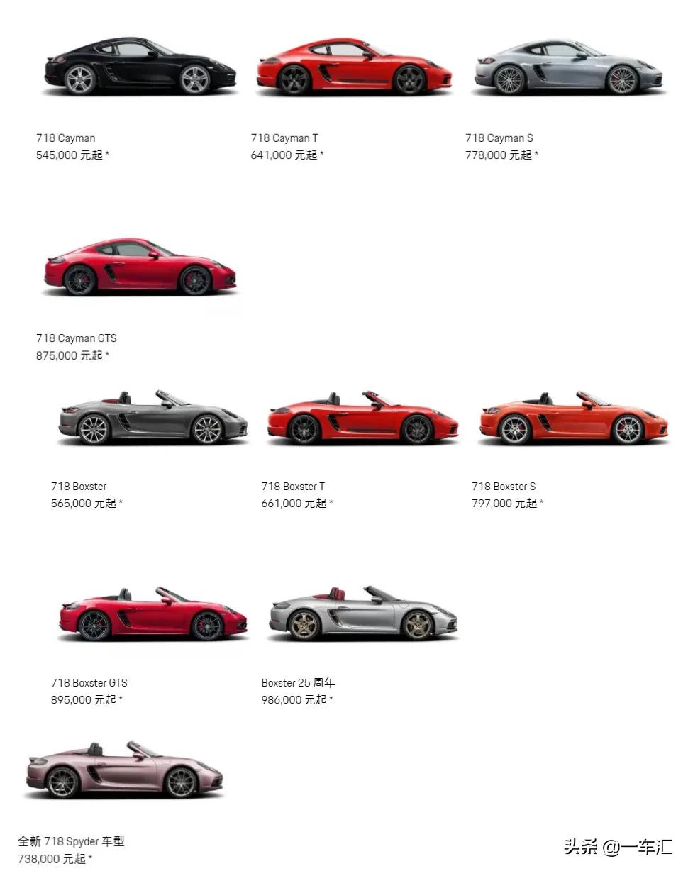 保时捷718加装配置,保时捷718小姐姐