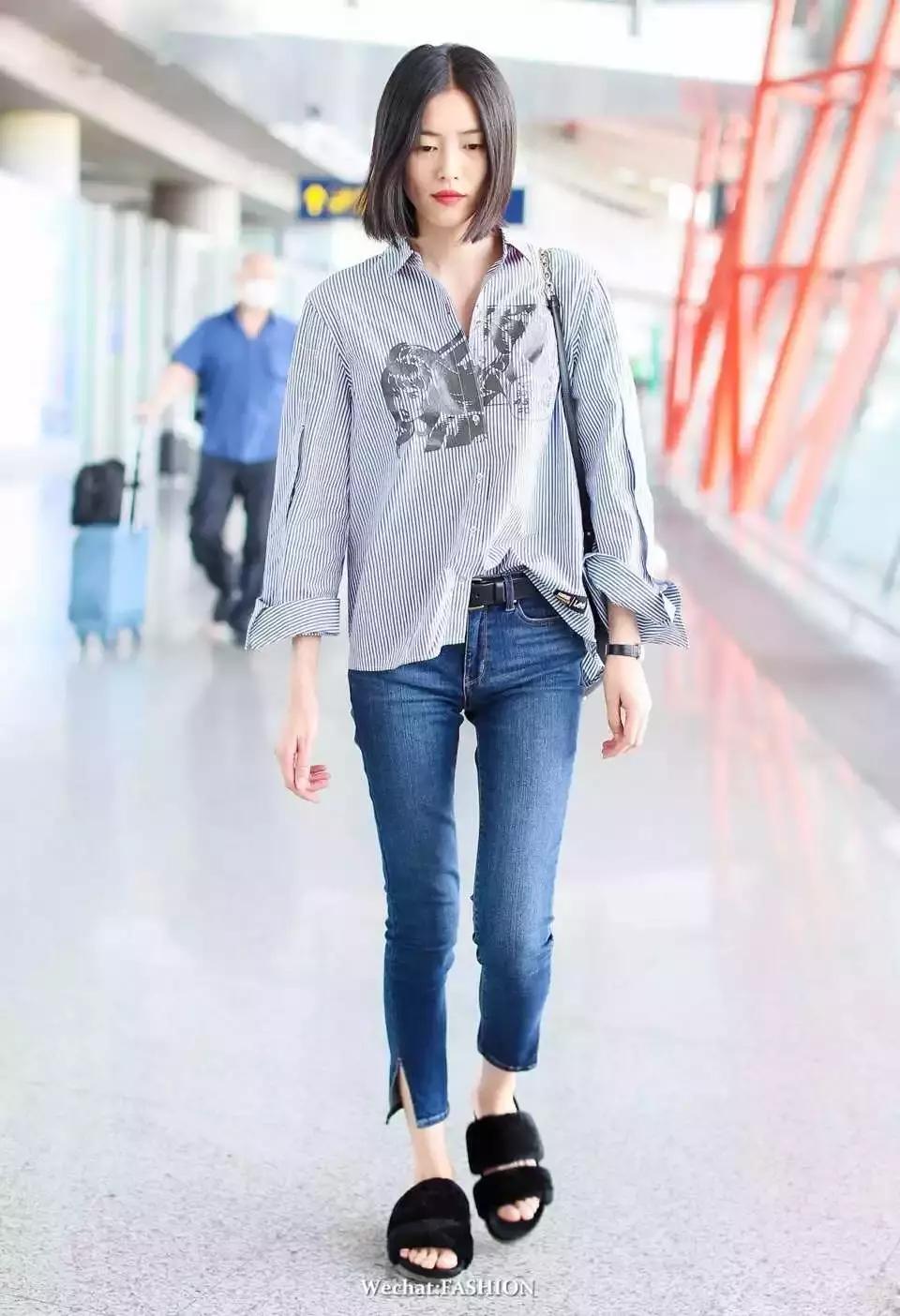 刘雯、倪妮不费力就很时髦原来是脚上的拖鞋太美了