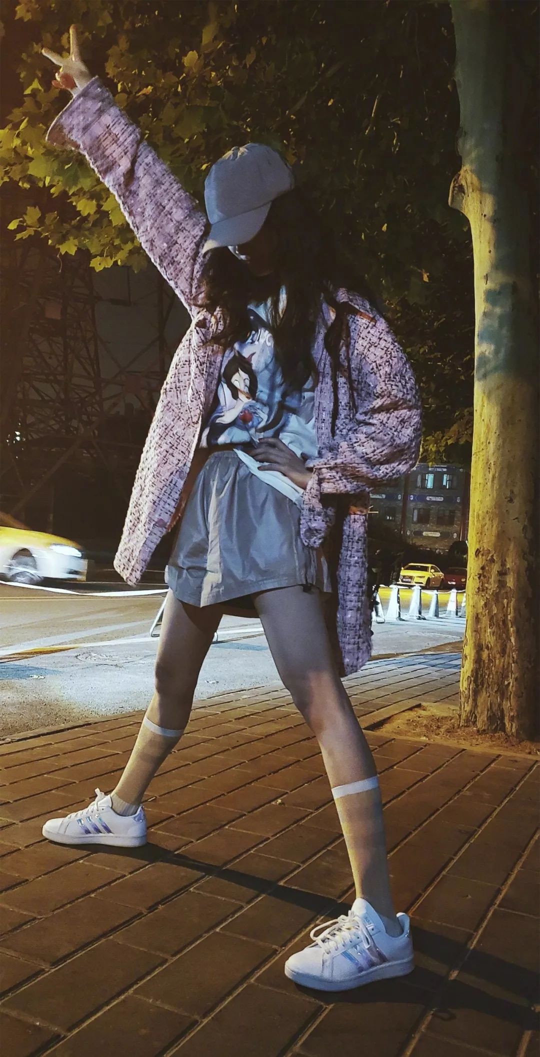 杨幂最潮穿搭,杨幂露腿式穿法