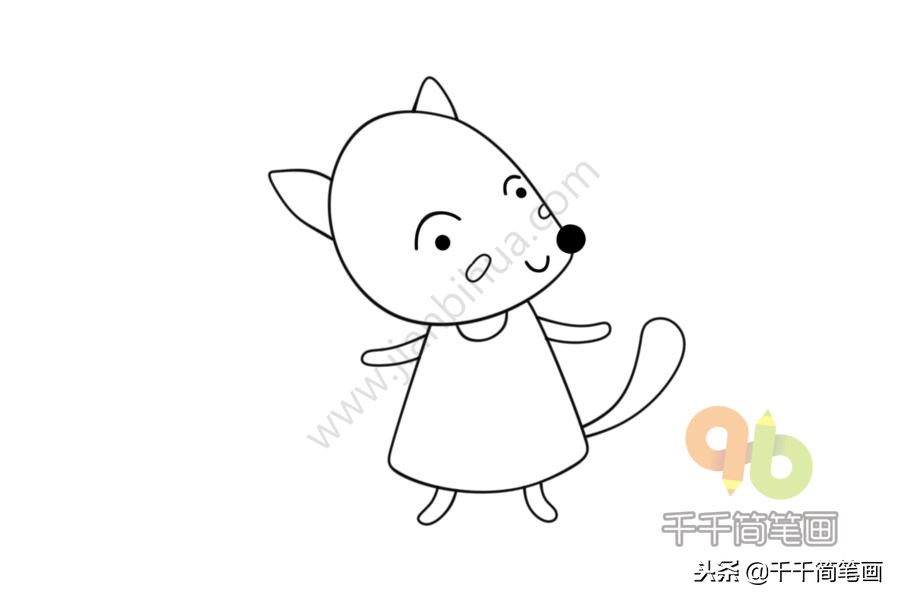 简笔画入门教程小动物,简笔画教程画小动物